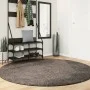 Langflor-Teppich ISTAN in grauer Glanzoptik, Ø 200 cm von , Teppiche - Ref: Foro24-375685, Preis: 82,11 €, Rabatt: %