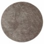 Alfombra pelo largo aspecto brillante ISTAN gris Ø 200 cm de , Alfombras - Ref: Foro24-375685, Precio: 83,08 €, Descuento: %