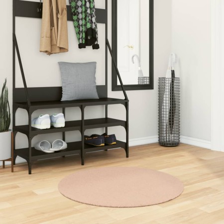 HUARTE washable soft short pile rug pink Ø 80 cm by , Rugs - Ref: Foro24-375160, Price: 19,28 €, Discount: %