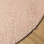 HUARTE waschbarer weicher Kurzflorteppich rosa Ø 80 cm von , Teppiche - Ref: Foro24-375160, Preis: 19,28 €, Rabatt: %