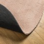 HUARTE waschbarer weicher Kurzflorteppich rosa Ø 80 cm von , Teppiche - Ref: Foro24-375160, Preis: 19,28 €, Rabatt: %