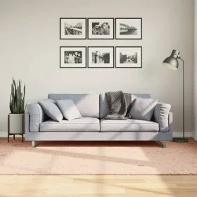 HUARTE waschbarer weicher Kurzflorteppich rosa 160x230 cm von , Teppiche - Ref: Foro24-375155, Preis: 65,49 €, Rabatt: %