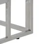 Silver Stainless Steel and Solid Wood Console Table by , console tables - Ref: Foro24-350005, Price: 112,15 €, Discount: %