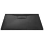 Plato de ducha SMC negro 80x80 cm de vidaXL, Platos de ducha - Ref: Foro24-144776, Precio: 170,63 €, Descuento: %