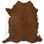 Brauner und weißer Teppich aus echtem Rindsleder, 180 x 220 cm von , Teppiche - Ref: Foro24-376703, Preis: 279,05 €, Rabatt: %