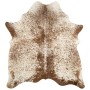 Brown and white genuine cowhide rug 180x220 cm by , Rugs - Ref: Foro24-376703, Price: 253,51 €, Discount: %