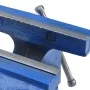 Blauer Schraubstock aus Gusseisen, 100 mm von , Klammern und Schrauben - Ref: Foro24-154638, Preis: 48,25 €, Rabatt: %