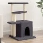 Cat scratching post with dark gray sisal posts 83.5 cm by , Cat furniture - Ref: Foro24-172123, Price: 43,37 €, Discount: %