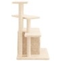 Cat scratching post with cream sisal posts 83.5 cm by , Cat furniture - Ref: Foro24-172121, Price: 47,21 €, Discount: %