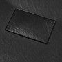 Plato de ducha SMC negro 80x80 cm