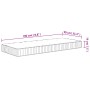 Mittelfeste Taschenfederkernmatratze 90x190 cm von , Matratzen - Ref: Foro24-372809, Preis: 151,46 €, Rabatt: %