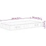 Medium firm pocket spring mattress 100x200 cm by , Mattresses - Ref: Foro24-372828, Price: 181,12 €, Discount: %