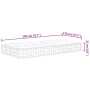 Mittelfeste Taschenfederkernmatratze 120x200 cm von , Matratzen - Ref: Foro24-372840, Preis: 271,06 €, Rabatt: %