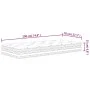 Medium firm pocket spring mattress 70x200 cm by , Mattresses - Ref: Foro24-372926, Price: 152,82 €, Discount: %
