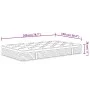 Medium firm plus pocket spring mattress 100x200 cm by , Mattresses - Ref: Foro24-372861, Price: 215,78 €, Discount: %