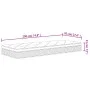 Mittelfeste Plus-Taschenfederkernmatratze 70x200 cm von , Matratzen - Ref: Foro24-372894, Preis: 226,37 €, Rabatt: %