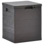 Caja de almacenamiento de jardín 90 L marrón de vidaXL, Cajas de almacenaje para exteriores - Ref: Foro24-45685, Precio: 50,0...