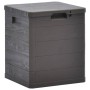 Garten-Aufbewahrungsbox 90 L braun von vidaXL, Aufbewahrungsboxen für den Außenbereich - Ref: Foro24-45685, Preis: 41,94 €, R...