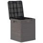 Caja de almacenamiento de jardín 90 L marrón de vidaXL, Cajas de almacenaje para exteriores - Ref: Foro24-45685, Precio: 50,0...