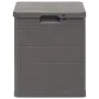 Caja de almacenamiento de jardín 90 L marrón de vidaXL, Cajas de almacenaje para exteriores - Ref: Foro24-45685, Precio: 50,0...