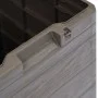 Caja de almacenamiento de jardín 90 L marrón de vidaXL, Cajas de almacenaje para exteriores - Ref: Foro24-45685, Precio: 50,0...