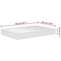 Colchón de espuma dureza media suave 140x190 cm de , Colchones - Ref: Foro24-373010, Precio: 217,50 €, Descuento: %