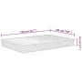 Soft medium hardness foam mattress 140x190 cm by , Mattresses - Ref: Foro24-373010, Price: 214,34 €, Discount: %