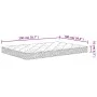 Soft medium hardness foam mattress 100x200 cm by , Mattresses - Ref: Foro24-373033, Price: 134,76 €, Discount: %