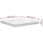 Soft medium hardness foam mattress 180x200 cm by , Mattresses - Ref: Foro24-373038, Price: 240,46 €, Discount: %
