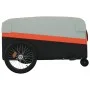 Remolque para bicicleta hierro negro y naranja 45 kg de , Remolques para bicicletas - Ref: Foro24-94061, Precio: 91,46 €, Des...