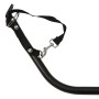 Schwarz-orangefarbener Fahrradanhänger aus Eisen, 45 kg von , Fahrradanhänger - Ref: Foro24-94061, Preis: 93,10 €, Rabatt: %