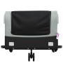 Black and gray iron bicycle trailer 45 kg by , Bicycle trailers - Ref: Foro24-94063, Price: 89,02 €, Discount: %