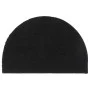 Black coconut fiber semicircular doormat 40x60 cm by , Doormats - Ref: Foro24-155573, Price: 31,56 €, Discount: %