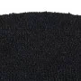 Black coconut fiber semicircular doormat 40x60 cm by , Doormats - Ref: Foro24-155573, Price: 31,56 €, Discount: %