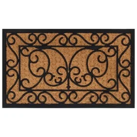 Rechteckige Fußmatte aus Gummi und Kokosfaser, 45 x 75 cm von , Fußmatten - Ref: Foro24-155883, Preis: 24,37 €, Rabatt: %