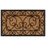 Rectangular rubber and coconut fiber doormat 45x75 cm by , Doormats - Ref: Foro24-155883, Price: 24,37 €, Discount: %