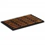 Rectangular rubber and coconut fiber doormat 40x60 cm by , Doormats - Ref: Foro24-155663, Price: 25,94 €, Discount: %