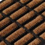 Rechteckige Fußmatte aus Gummi und Kokosfaser, 40 x 60 cm von , Fußmatten - Ref: Foro24-155663, Preis: 26,72 €, Rabatt: %