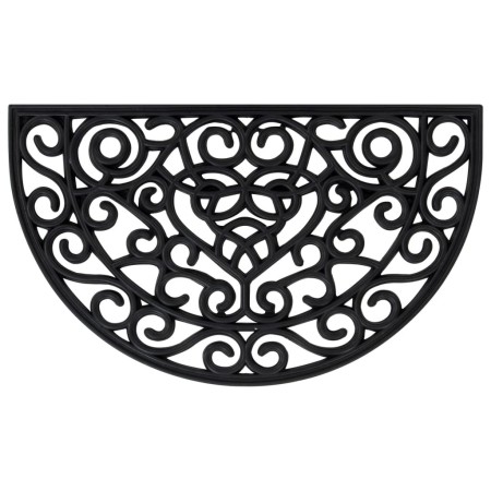 Semicircular rubber doormat 45x75 cm by , Doormats - Ref: Foro24-155661, Price: 27,76 €, Discount: %