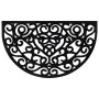 Semicircular rubber doormat 45x75 cm by , Doormats - Ref: Foro24-155661, Price: 27,76 €, Discount: %