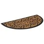 Semicircular rubber and coconut fiber doormat 45x75 cm by , Doormats - Ref: Foro24-155668, Price: 20,07 €, Discount: %