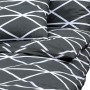 Graues Bettbezug-Set aus Baumwolle, 140 x 200 cm von , Bettbezüge - Ref: Foro24-136046, Preis: 24,10 €, Rabatt: %