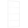 ESG glass and white aluminum sliding door 102.5x205 cm by , Doors for the home - Ref: Foro24-151688, Price: 169,76 €, Discoun...