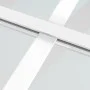 ESG glass and white aluminum sliding door 102.5x205 cm by , Doors for the home - Ref: Foro24-151688, Price: 169,76 €, Discoun...