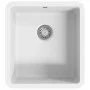 Küchenspüle mit weißer Granitschüssel von vidaXL, Sinkt - Ref: Foro24-144869, Preis: 135,69 €, Rabatt: %