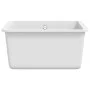 Küchenspüle mit weißer Granitschüssel von vidaXL, Sinkt - Ref: Foro24-144869, Preis: 135,69 €, Rabatt: %