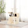 Cat scratching post with cream sisal posts 82 cm by , Cat furniture - Ref: Foro24-171660, Price: 48,92 €, Discount: %