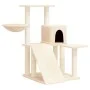 Cat scratching post with cream sisal posts 82 cm by , Cat furniture - Ref: Foro24-171660, Price: 48,92 €, Discount: %