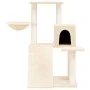 Cat scratching post with cream sisal posts 82 cm by , Cat furniture - Ref: Foro24-171660, Price: 48,92 €, Discount: %