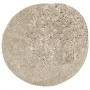 ISTAN beige Langhaar-Teppich in glänzender Optik, Ø 80 cm von , Teppiche - Ref: Foro24-375657, Preis: 21,24 €, Rabatt: %